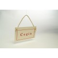 Cegin / Kitchen Plaque